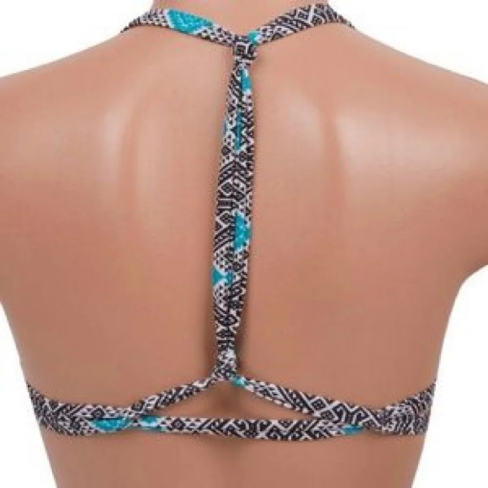 Rare acacia thai yelapa bikini top swimwear L VHTF